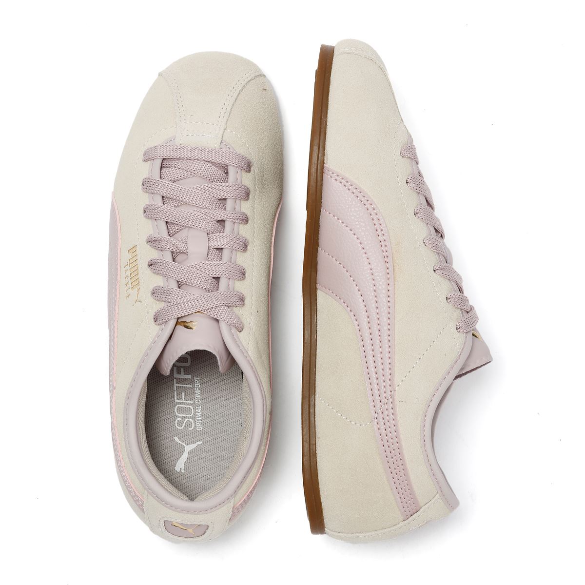 Puma Tackle Baskets Grises Pour Femmes Suede