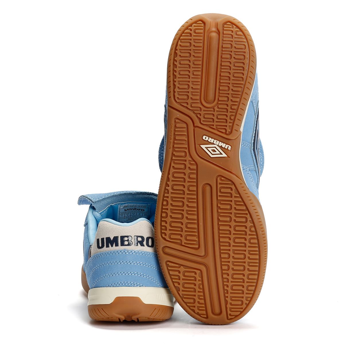 Umbro Speciali TR Baskets Bleues En Suède
