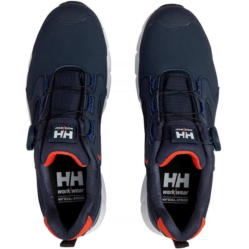 Helly Hansen Workwear Kensington MXR Low Boa Microfibre Bleu Marine/Orange