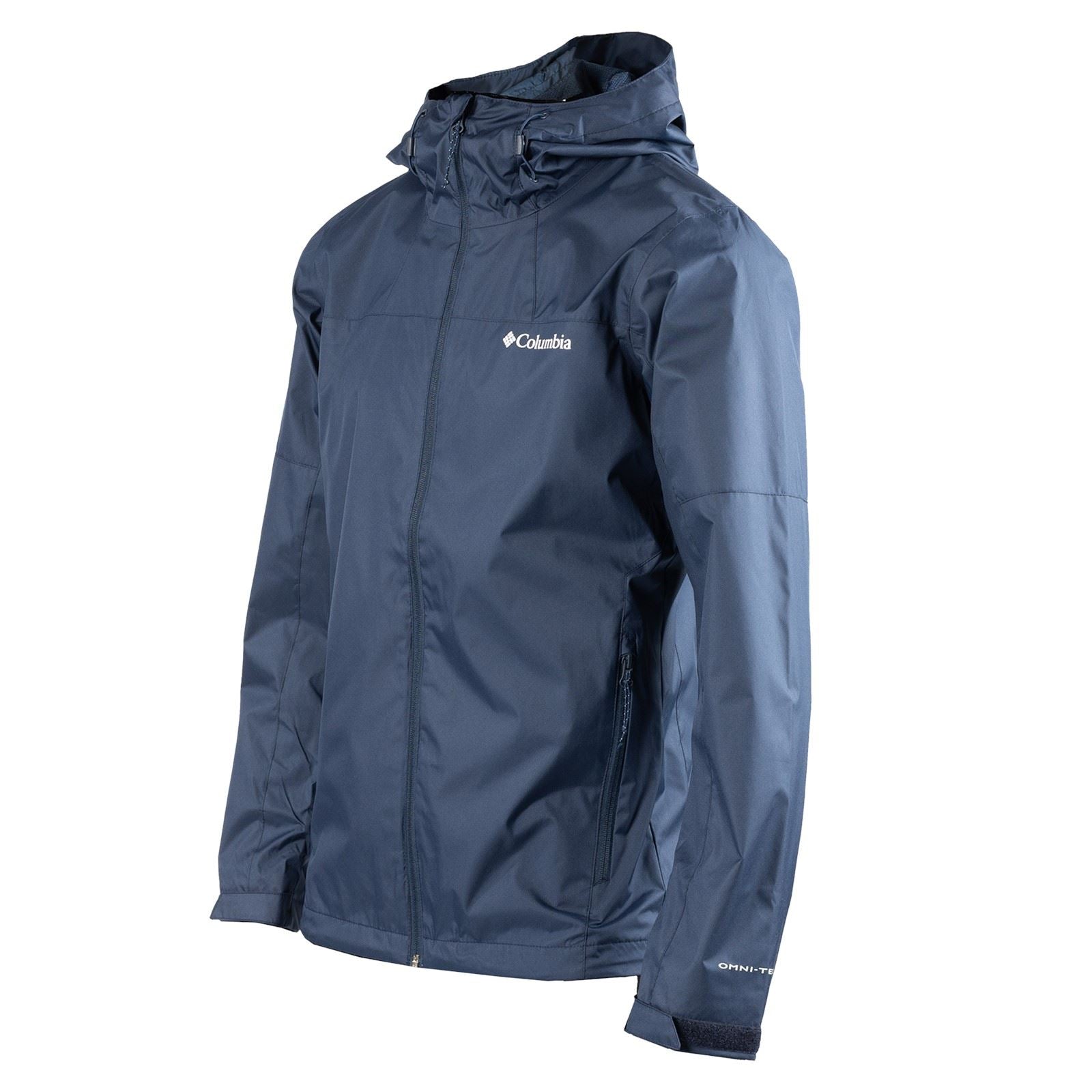 Columbia Inner Limits III Veste De Pluie Bleue Pour Hommes