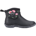 Muck Boots Muckster II Ankle Bottes En Caoutchouc Noires/Rose Style Wellington
