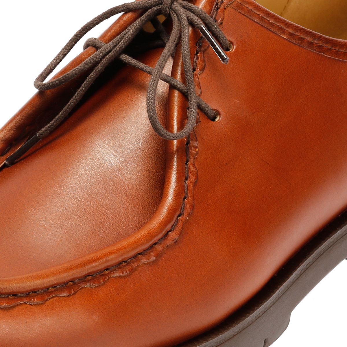 Kleman Padror TH Chaussures en cuir pour hommes couleur cognac