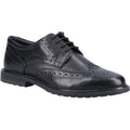 Hush Puppies Verity Chaussures Richelieu Noires En Cuir Pour Femmes