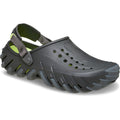 Crocs Echo Ro Sabots En Sable Noir Thermoplastique