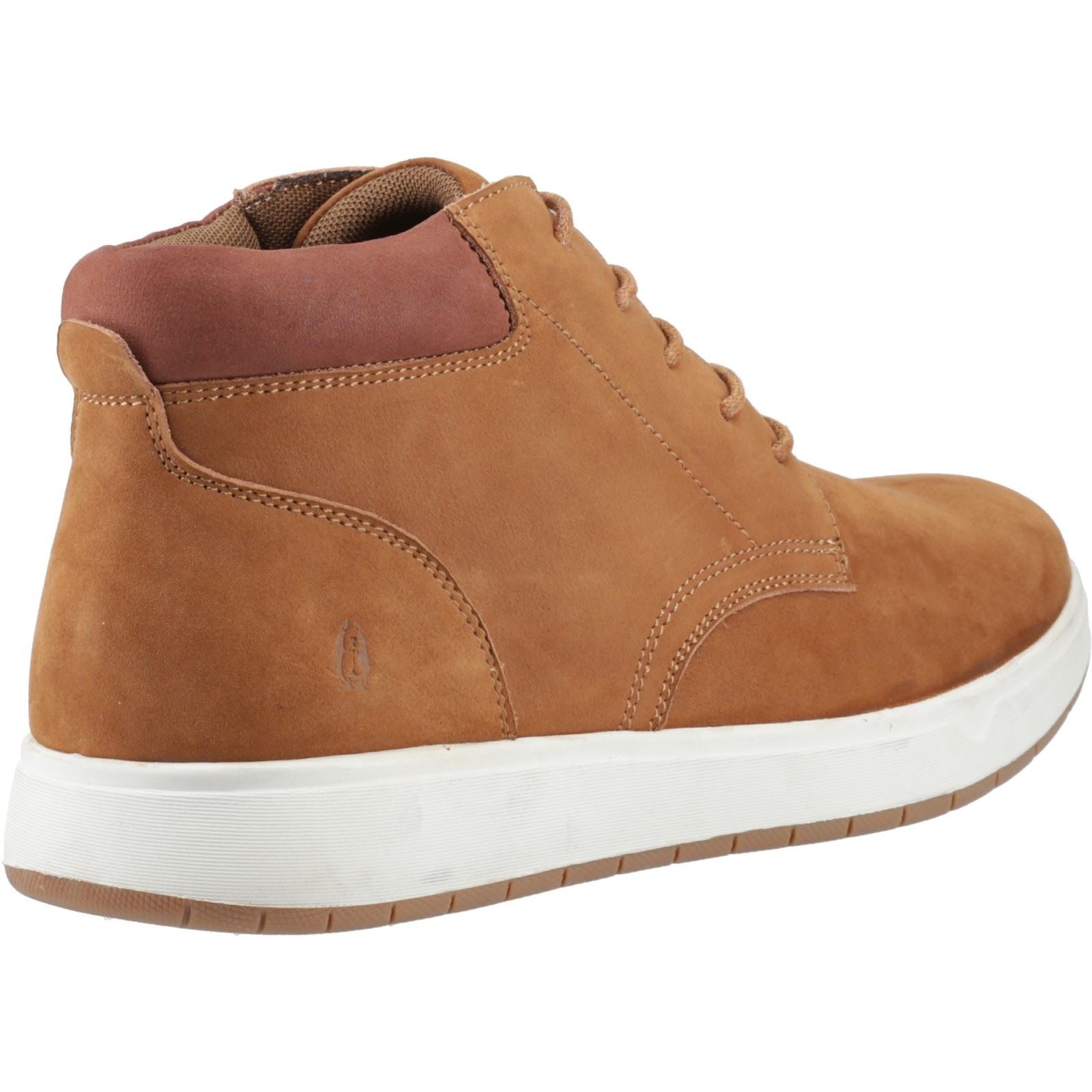 Hush Puppies Bronko Chukka Bottes En Cuir Pour Homme Couleur Tan
