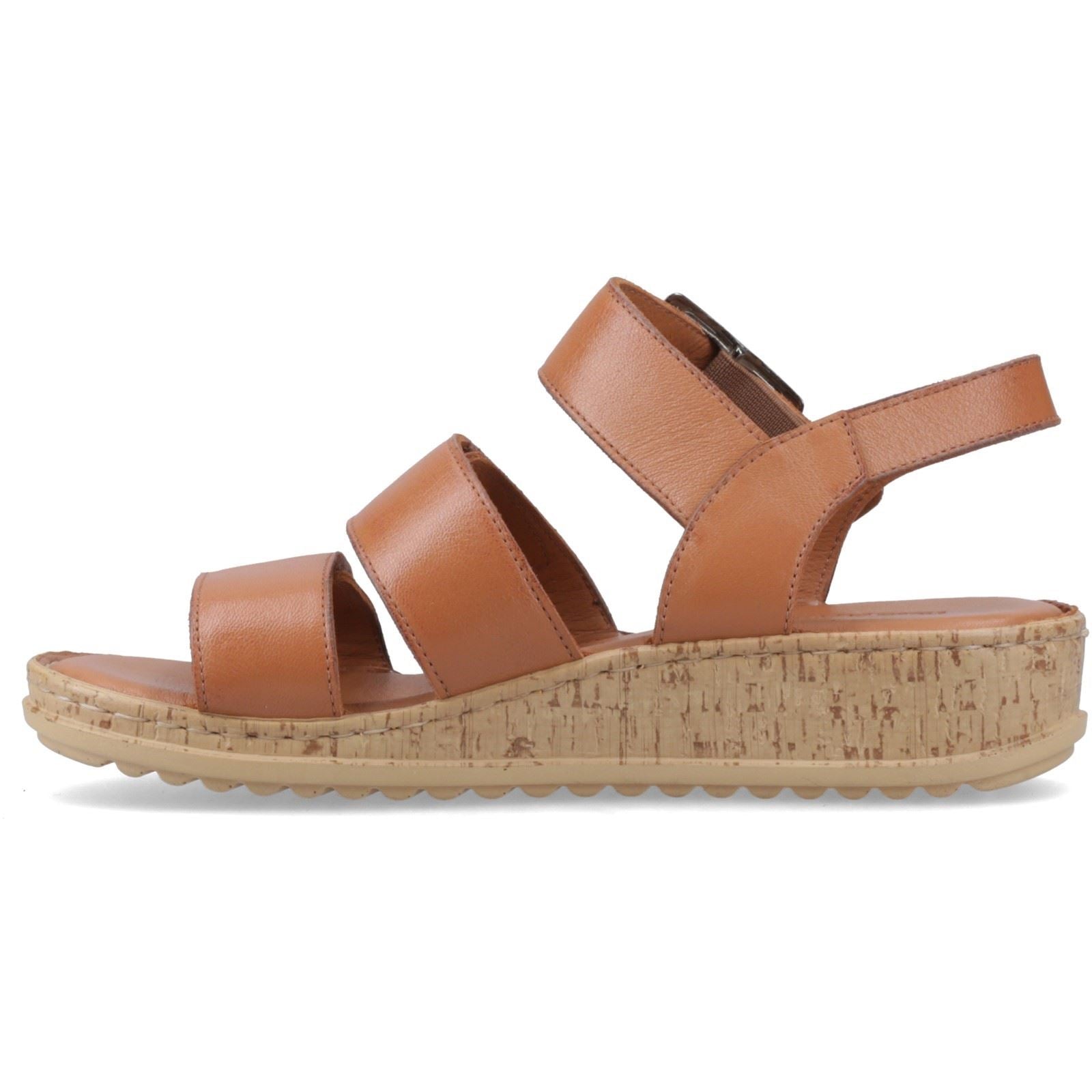 Hush Puppies Eliana Sandal Sandales En Cuir Pour Femmes Couleur Caramel