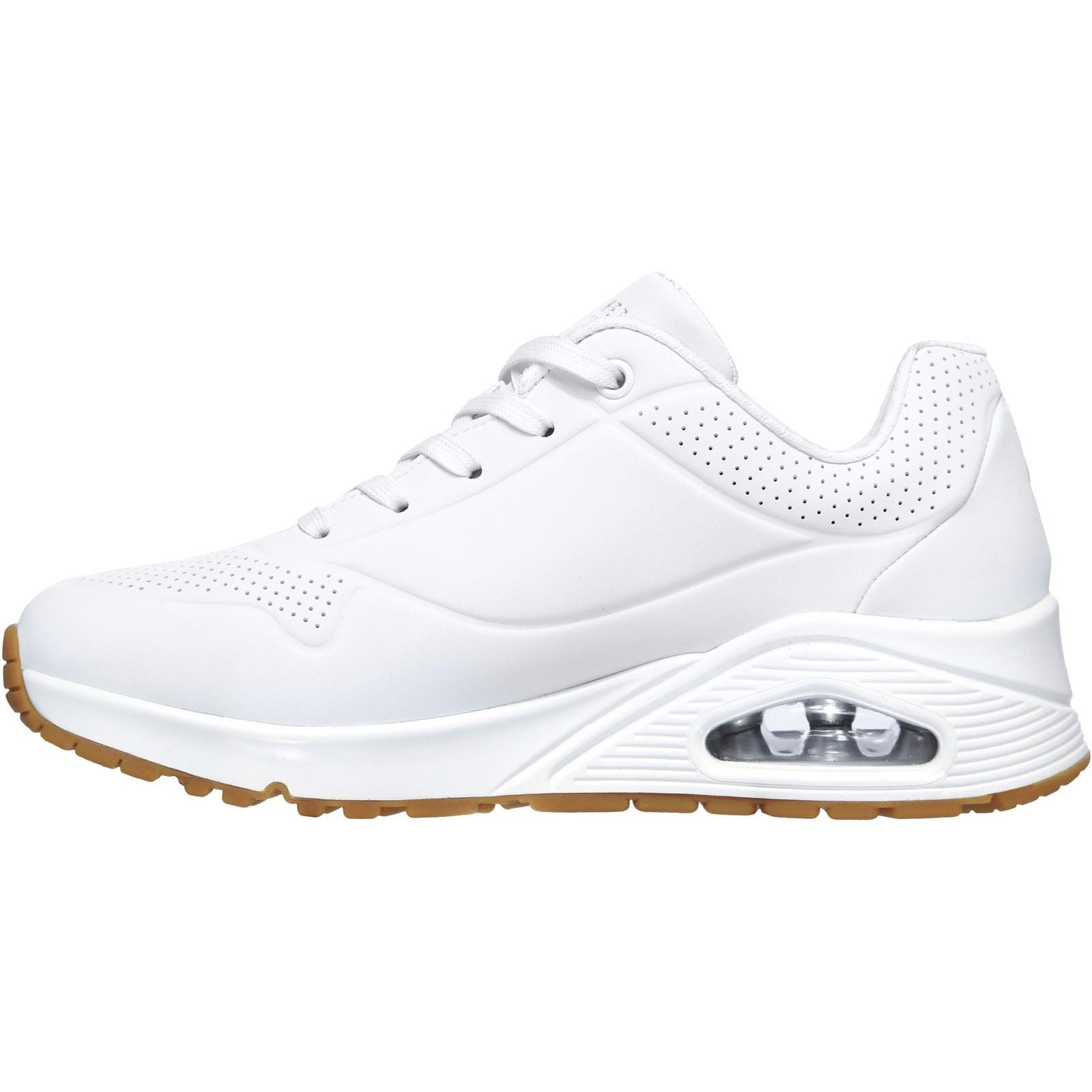 Skechers Uno Stand on Air Baskets Blanches Pour Femmes En Matière Synthétique