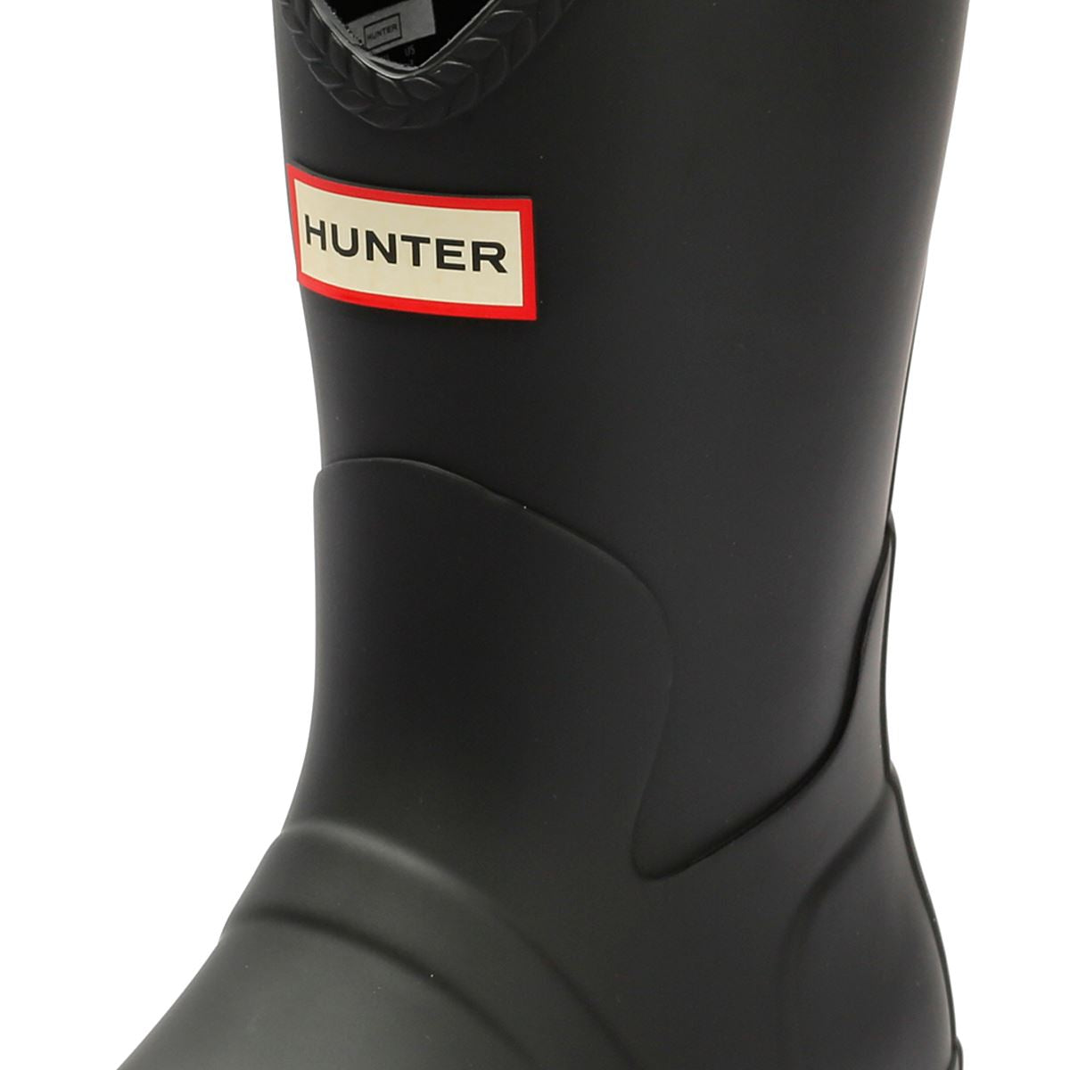 Hunter Original Cowboy Bottes En Caoutchouc Noires Pour Femmes