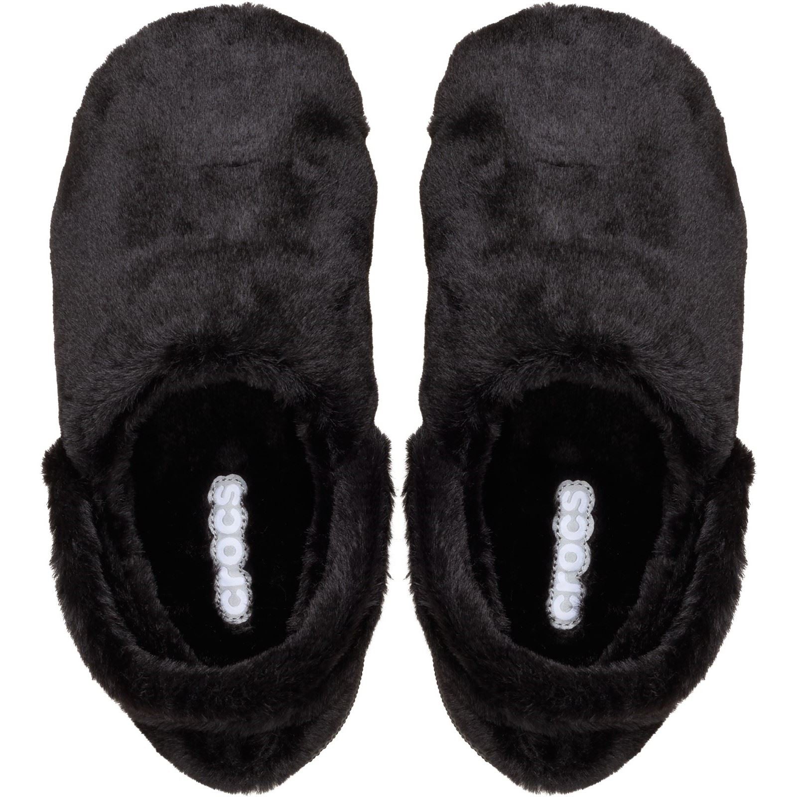 Crocs Classic Unfurgettable Sabots Noirs En Polyester