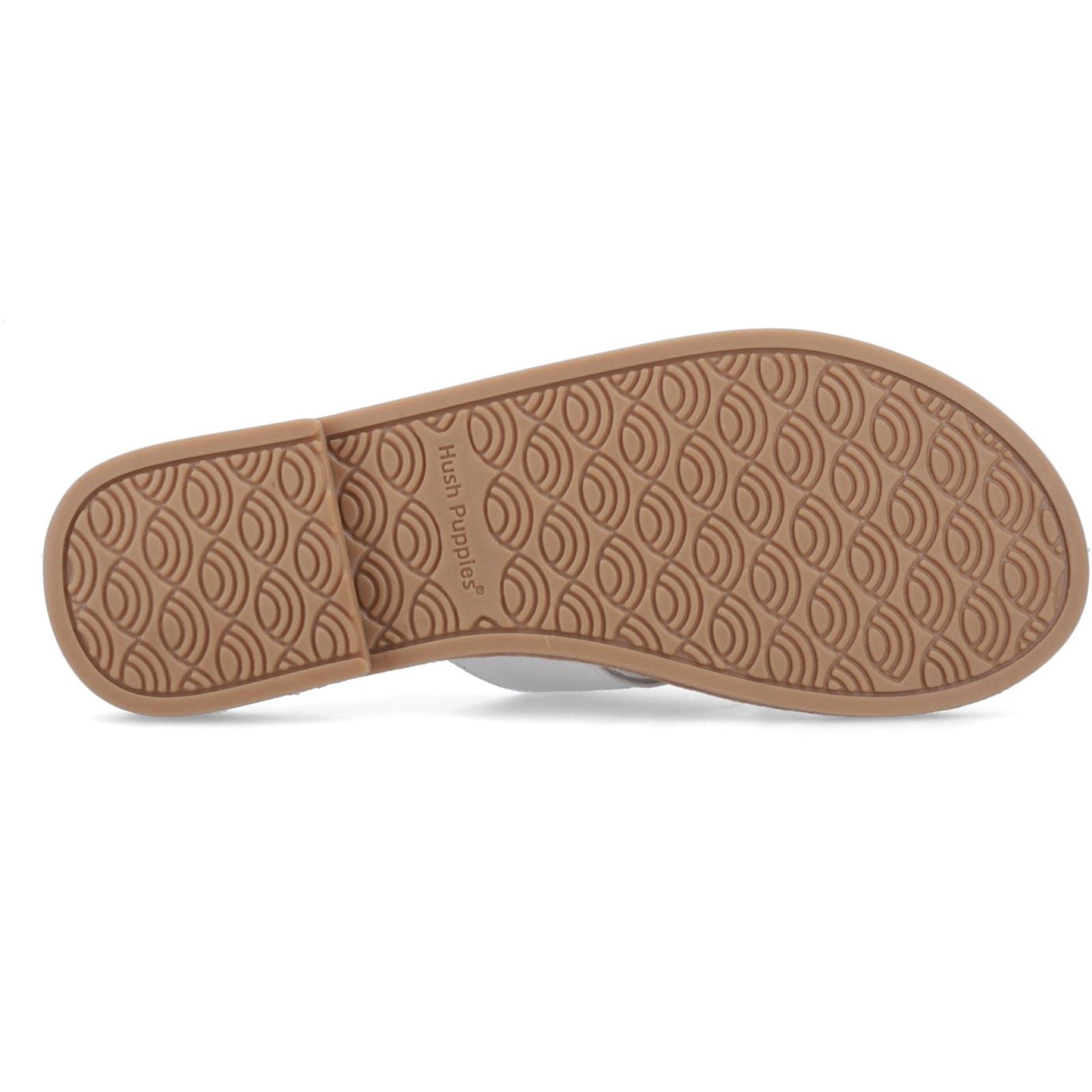 Hush Puppies Azalea Mule Sandales Blanches En Cuir Pour Femmes