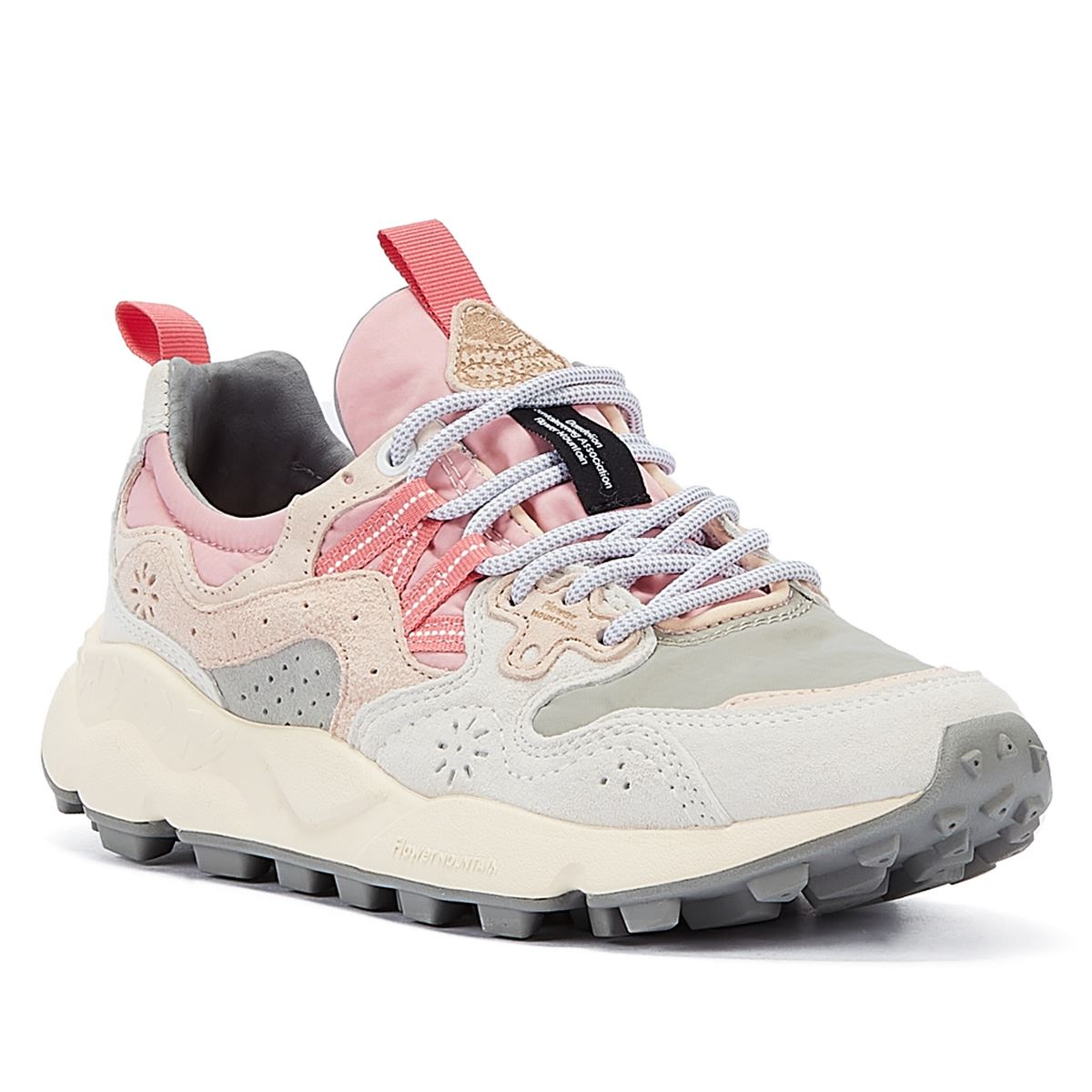 Flower Mountain Yamano 3 Baskets En Daim Rose/Gris