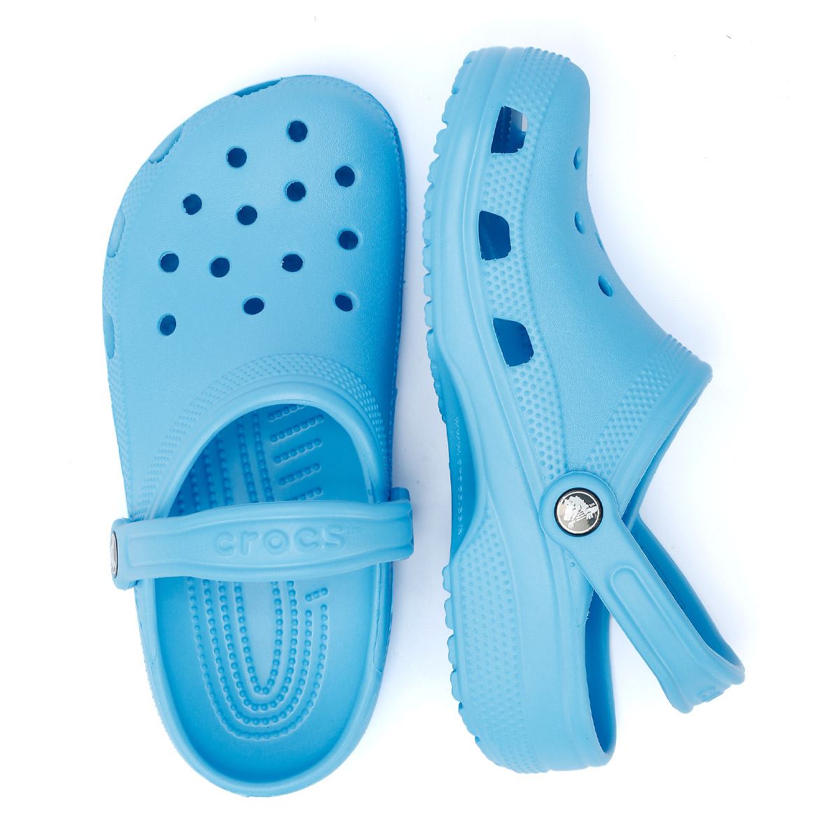Crocs Classic Sandales Bleues Pour Femmes