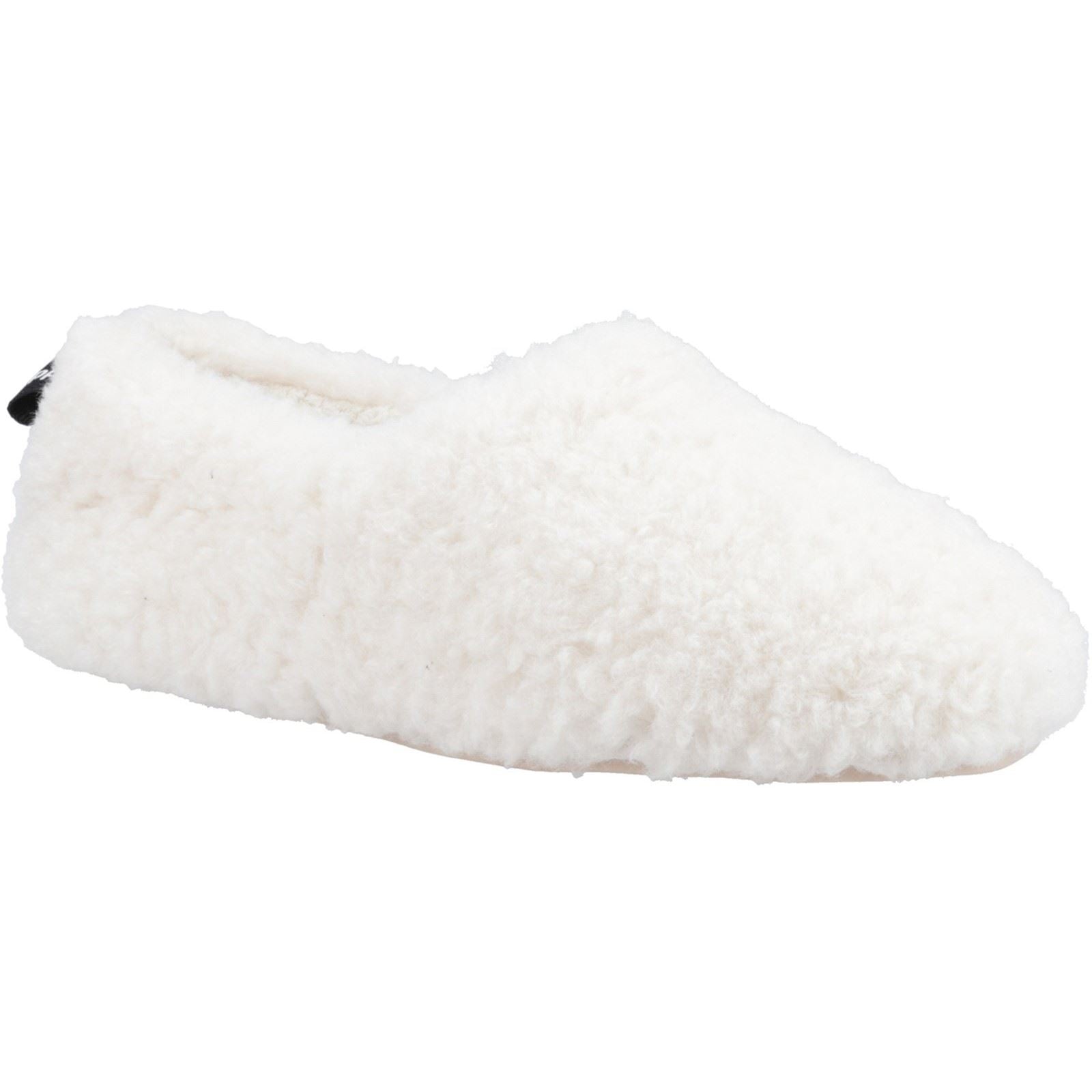 Hush Puppies Emily Chaussons En Fausse Fourrure Pour Femmes Crème