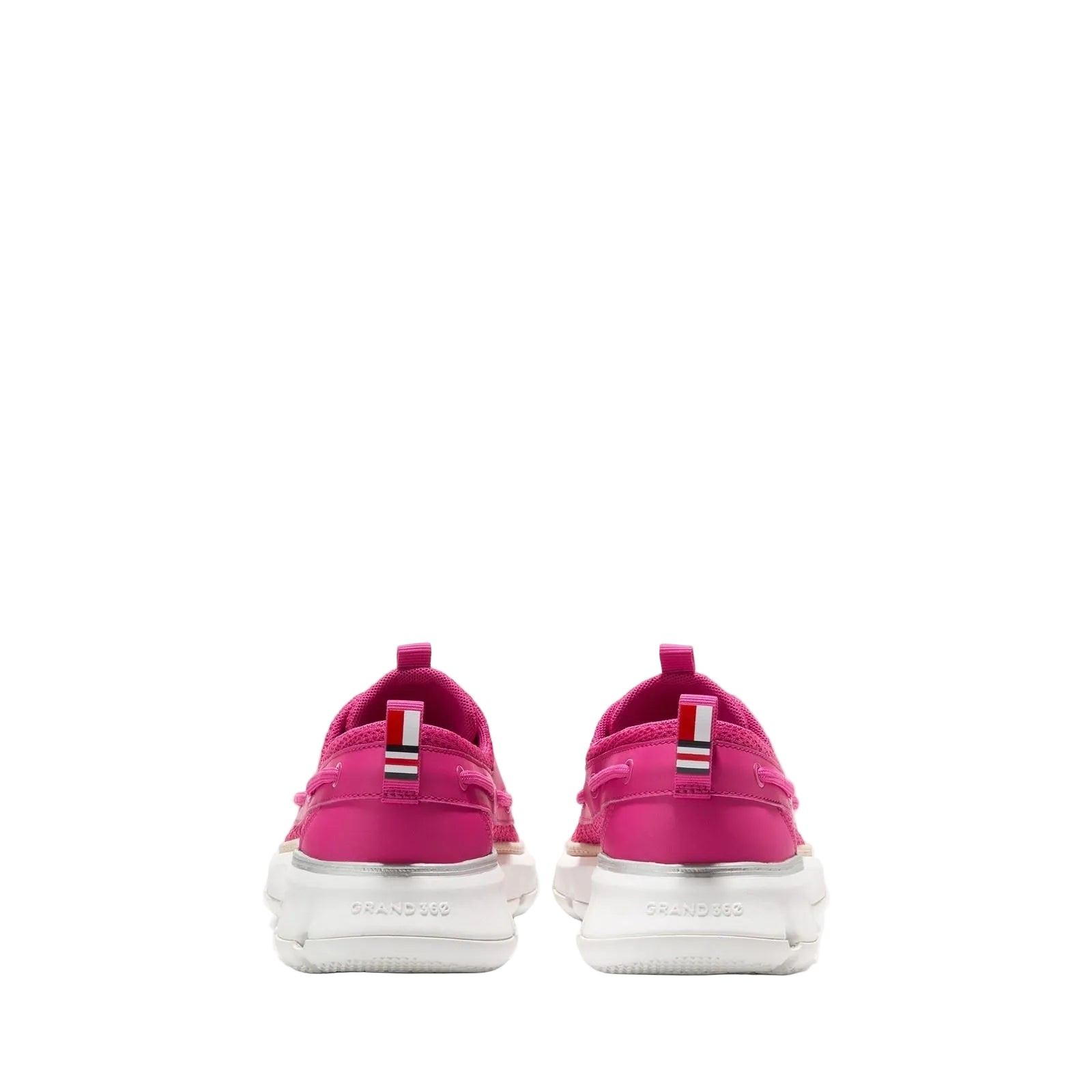 Cole Haan 4.ZeroGrand Regatta Mocassins Pour Femmes En Rose Paon/Gris/Blanc Optique