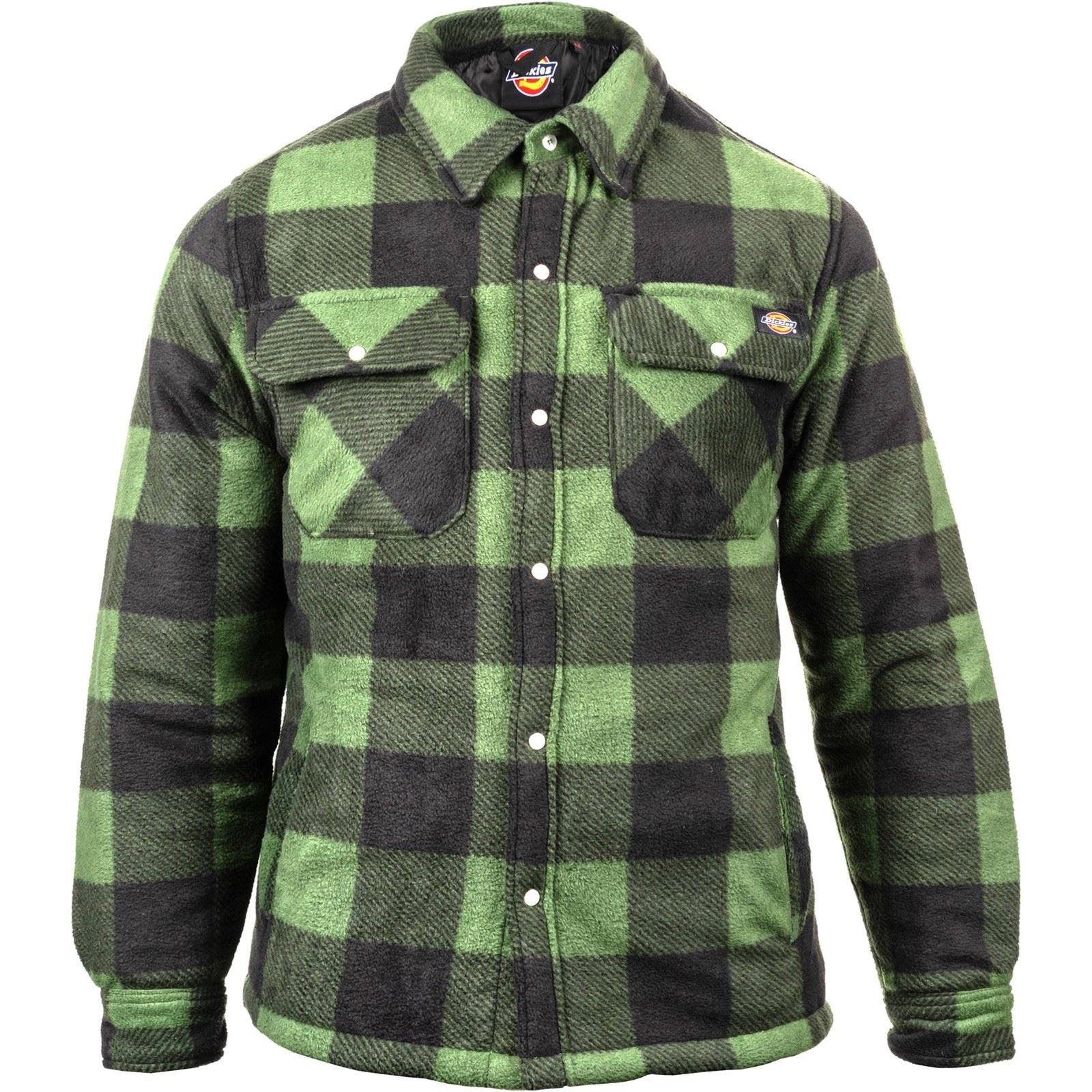 Dickies Portland Chemise Décontractée Verte Pour Homme En Polyester