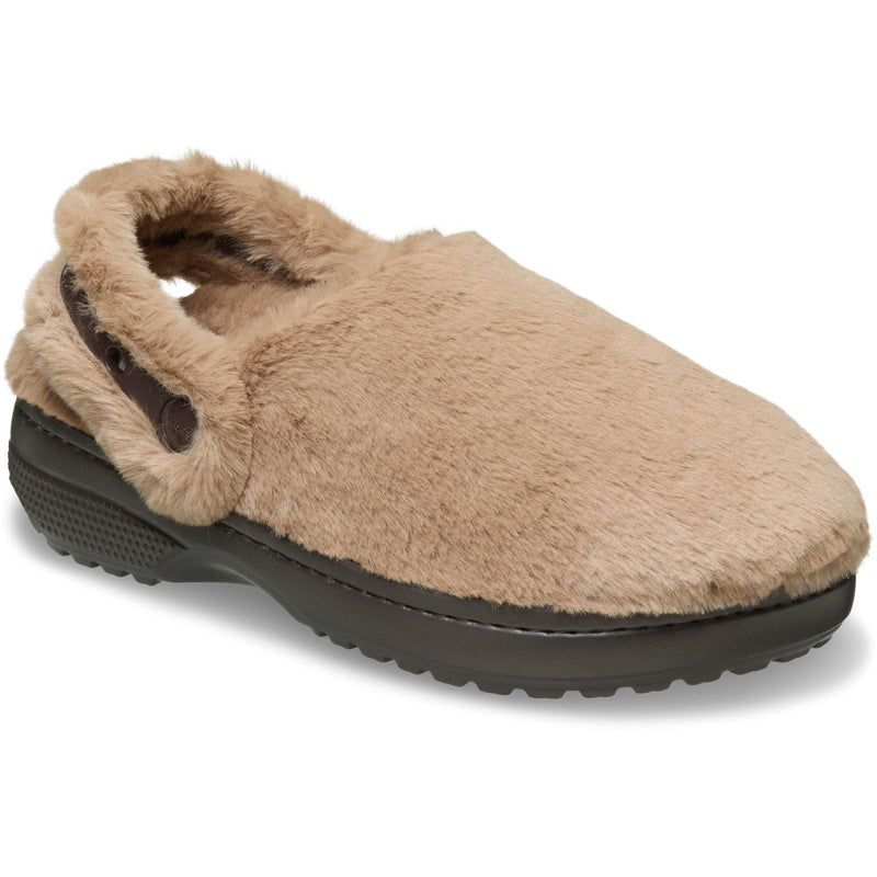 Crocs Classic Unfurgettable Sabots En Chocolat Au Lait Pour Femmes En Polyester
