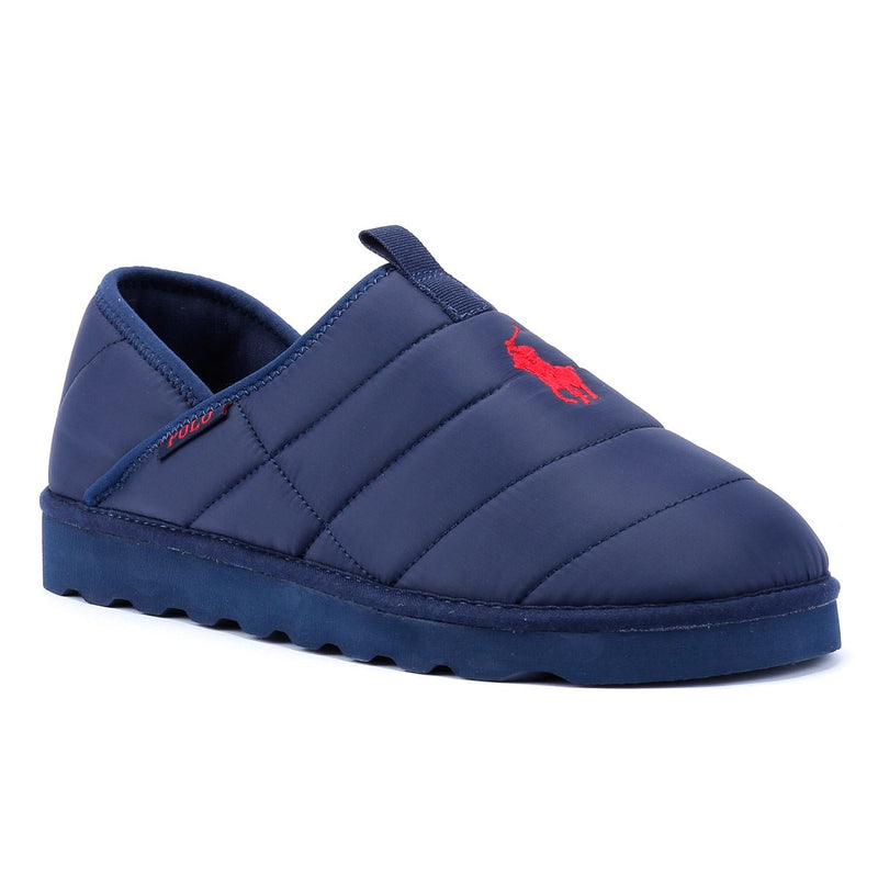 Ralph Lauren Everrett Chaussons Bleus Pour Hommes