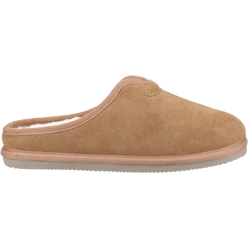 Hush Puppies Conrad Chaussons En Daim Pour Hommes De Couleur Tan