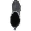 Muck Boots Arctic Ice Mid AGAT Bottes En Caoutchouc Géométriques Noires/Grises