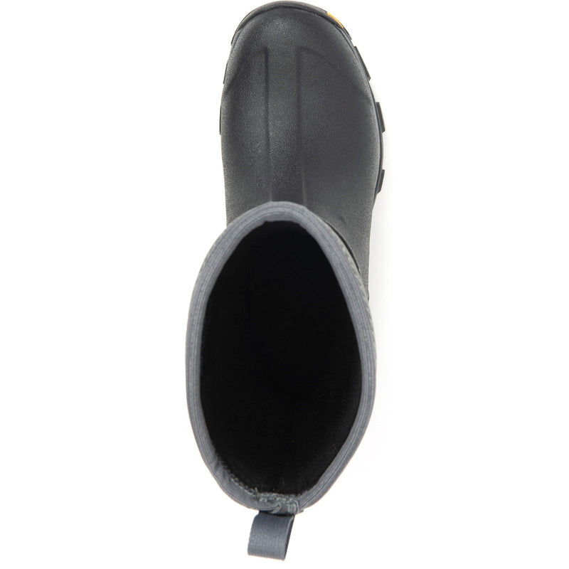 Muck Boots Arctic Ice Mid AGAT Bottes En Caoutchouc Géométriques Noires/Grises