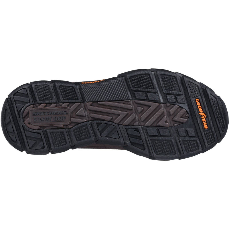 Skechers Respected Boswell Chaussures De Randonnée Synthétiques Pour Hommes, Rouge/marron