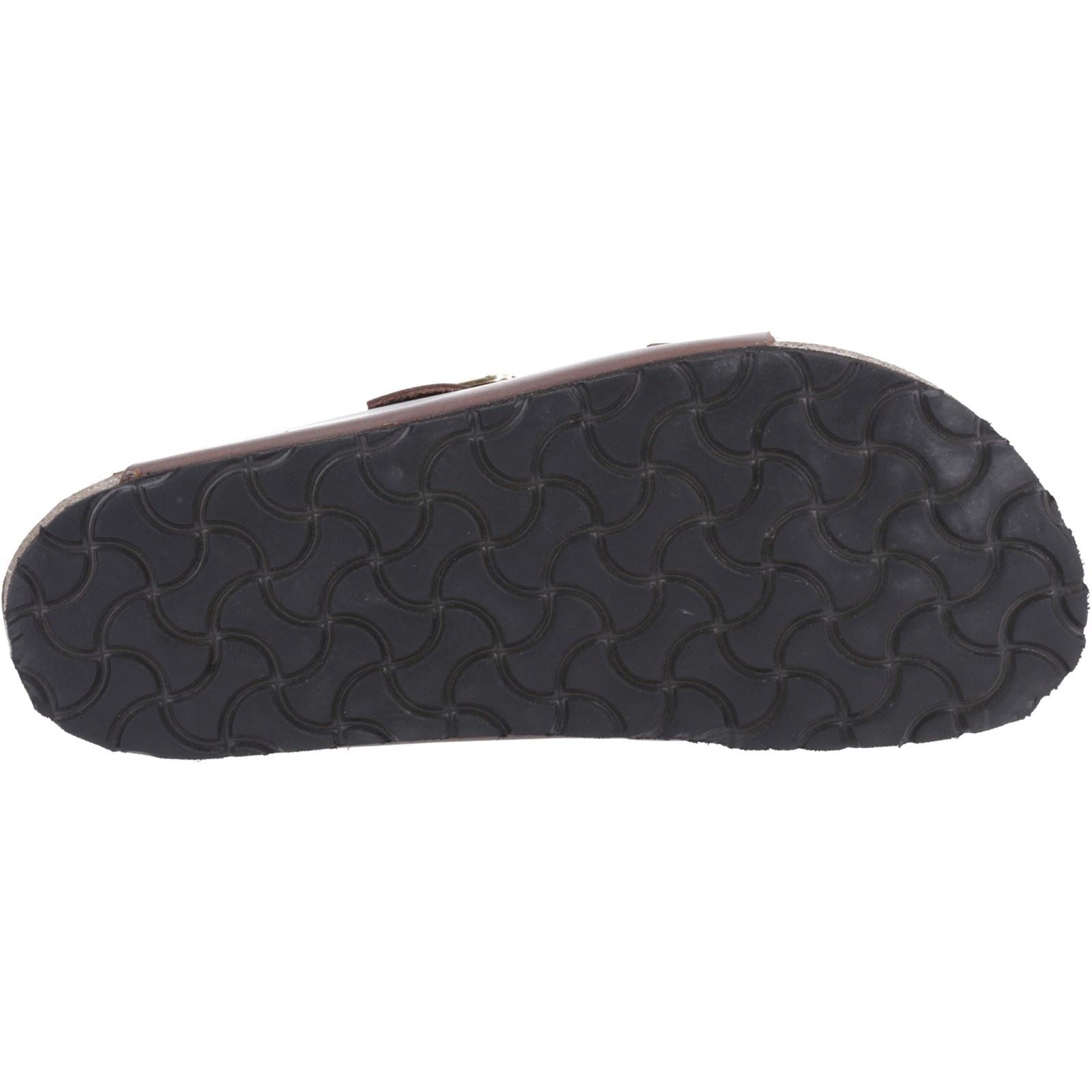 Cotswold Lushill Sandales En Cuir Pour Femmes, Marron