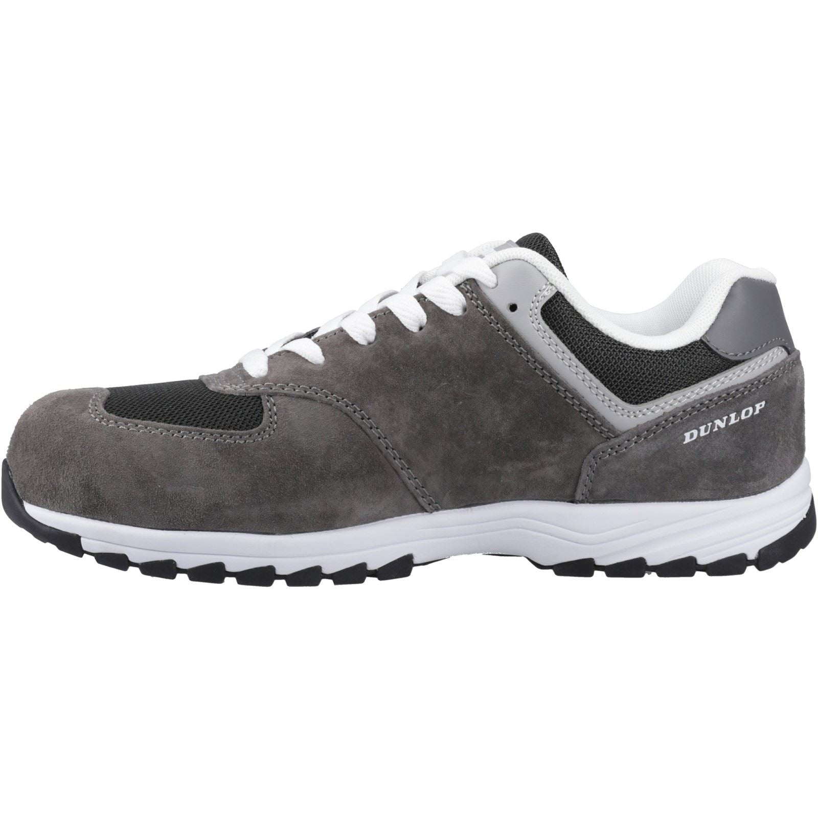 Dunlop Arrow Baskets De Sécurité Pour Hommes Suede Charbon/Gris