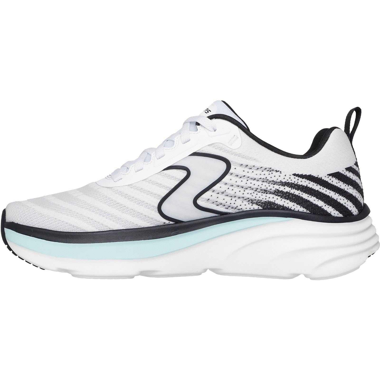 Skechers Performance D'Lux Vapor Gallor Chaussures De Sport Pour Hommes En Textile Blanc/Noir