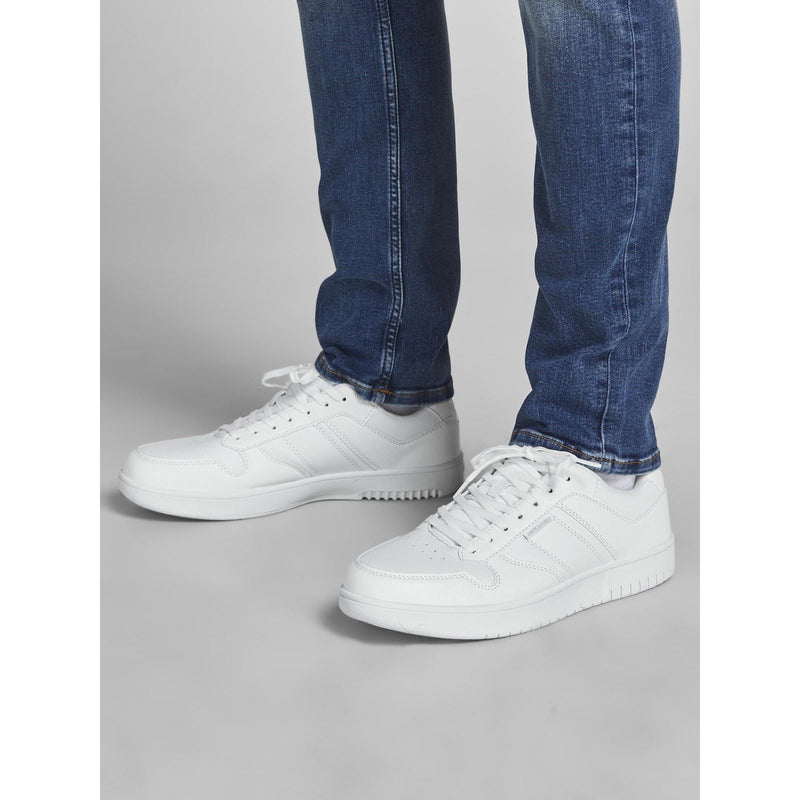 Jack & Jones Jam Low Baskets Blanches Pour Hommes