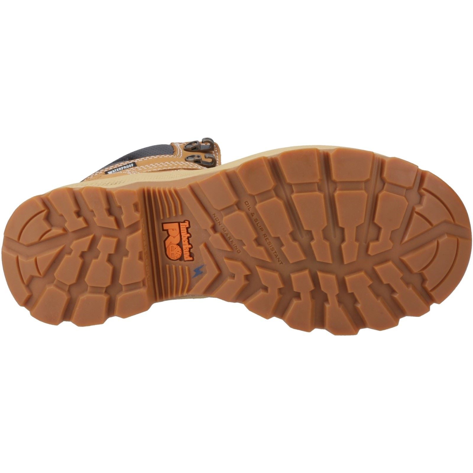 Timberland Pro Bottes De Sécurité Titan En Cuir Pour Femmes, 6" En Blé