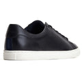 Base London Tucker Baskets Noires En Cuir Pour Hommes