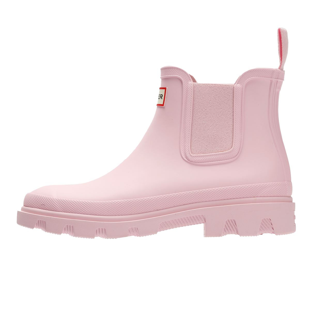Hunter Downpour Chelsea Bottes De Pluie En Caoutchouc Pour Femmes Roses