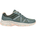 Skechers Hillcrest Ridge Baskets En Cuir Pour Femmes Couleur Olive