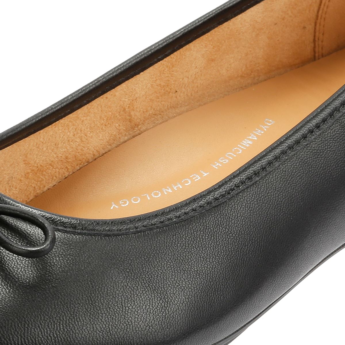 FitFlop Delicato Flats En Cuir Pour Femmes, Noir