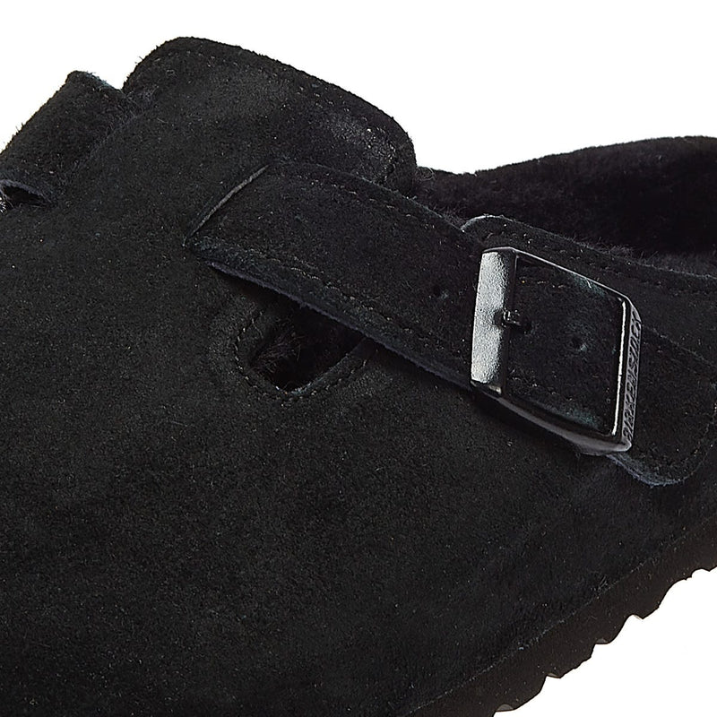 Chaussons Birkenstock Boston Shearling Noir