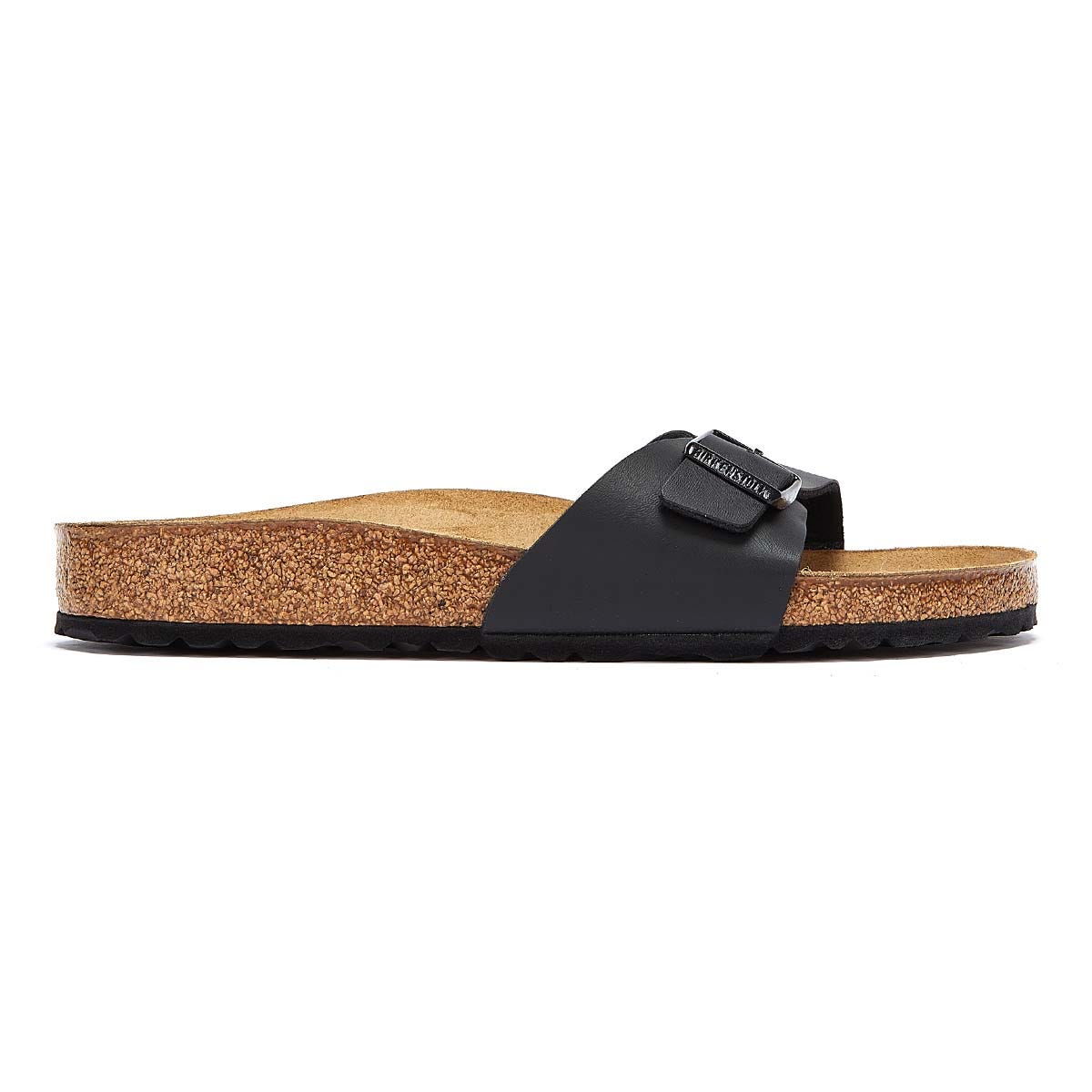 Birkenstock Madrid Birko Flor Womens Black Sandals