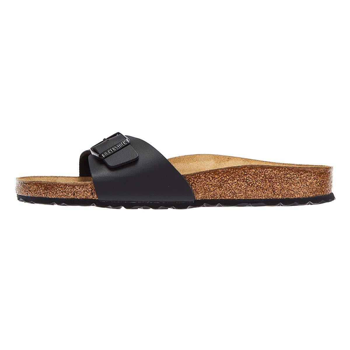 Birkenstock Madrid Birko Flor Womens Black Sandals
