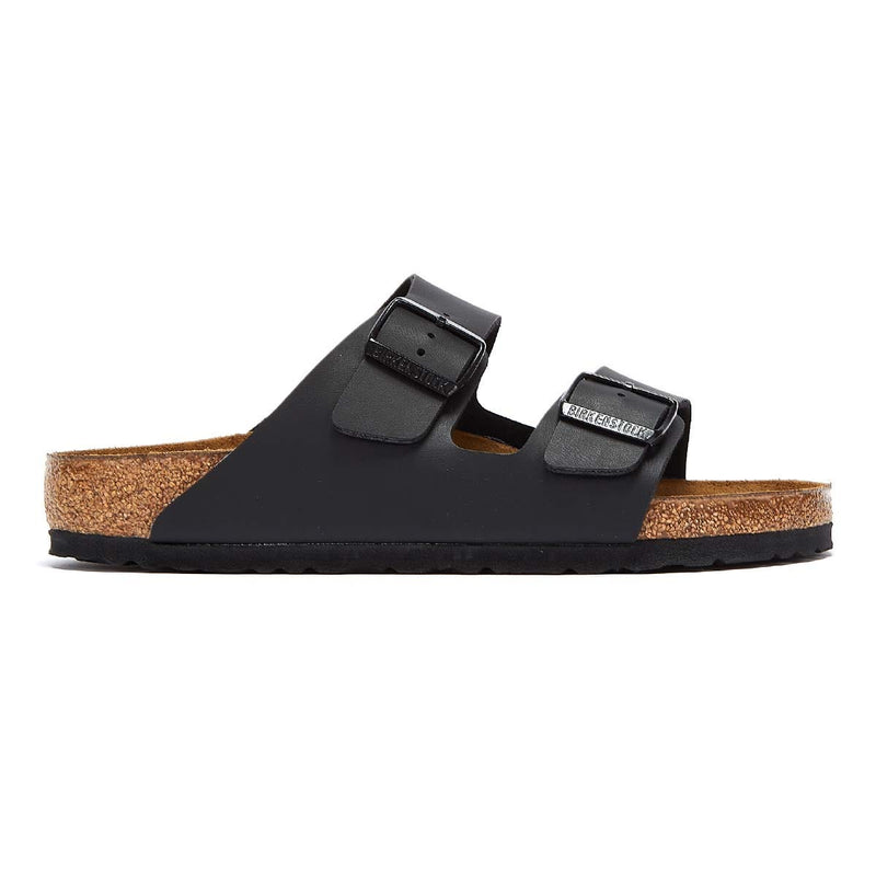 Birkenstock Arizona Birko-Flor Hommes Sandales noires régulières