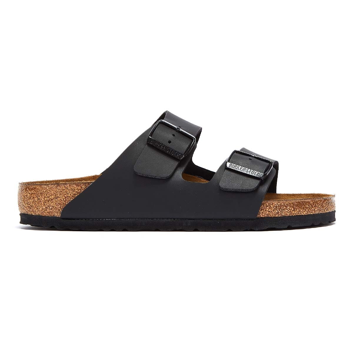 Birkenstock Arizona Birko-Flor Femmes Sandales noires étroites