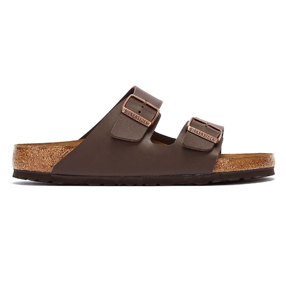 Birkenstock Arizona Birko-Flor Femme Sandales marron régulières