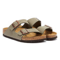 Birkenstock Arizona Birko Flor Nubuck Stone Sandales