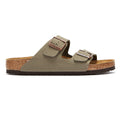 Birkenstock Arizona Birko Flor Nubuck Stone Sandales