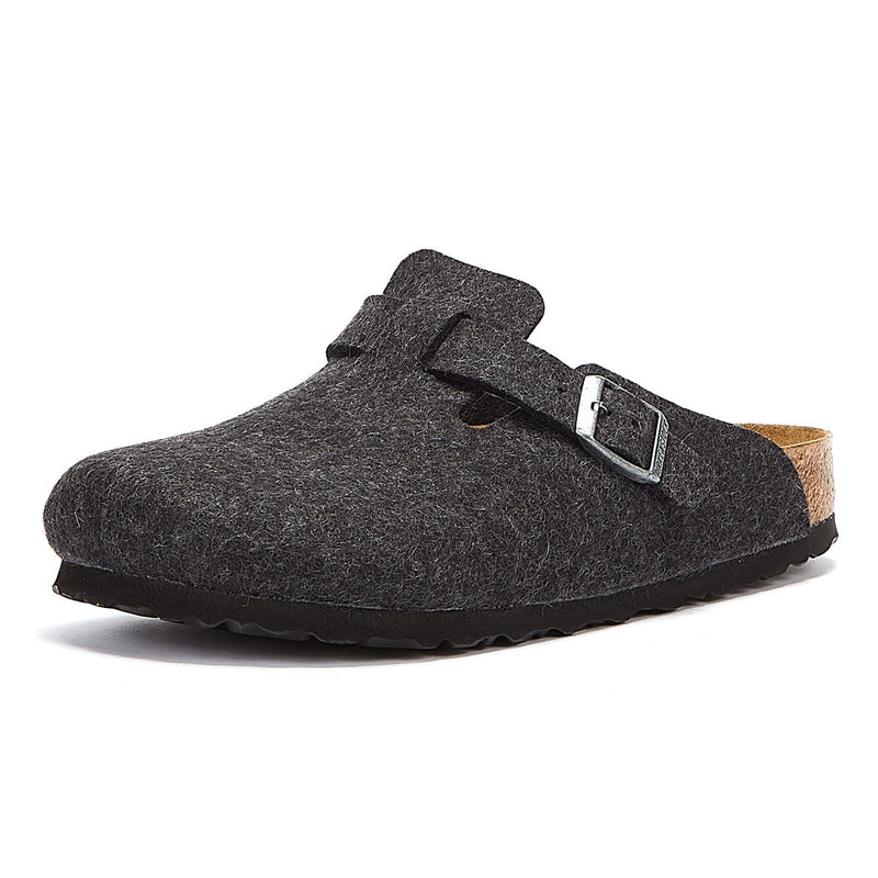 Chaussons gris Birkenstock Boston