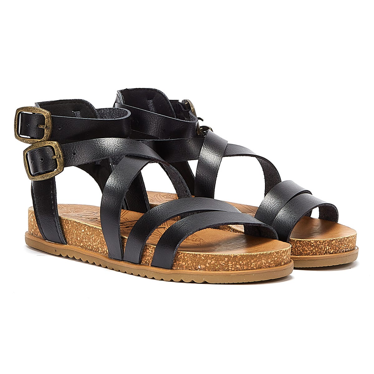 Blowfish Malibu Fandie Sandales Pour Femme Noires