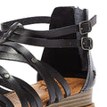 Blowfish Malibu Bloomy Womens Black Sandals