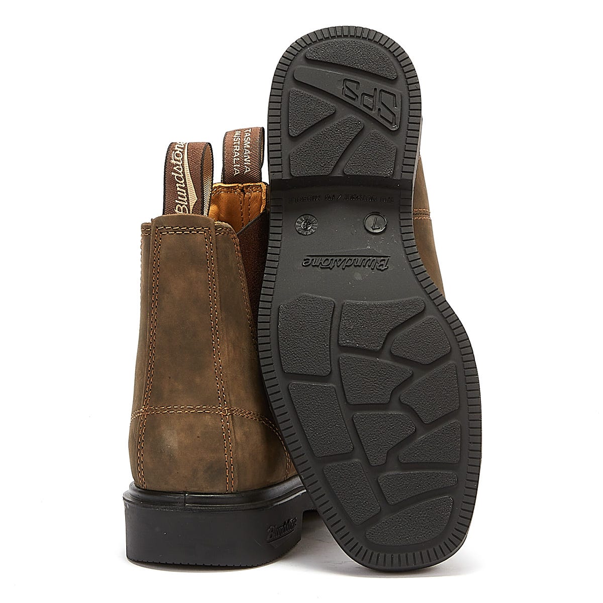 Blundstone Chelsea Dress 1306 Mens Rustic Brown Boots