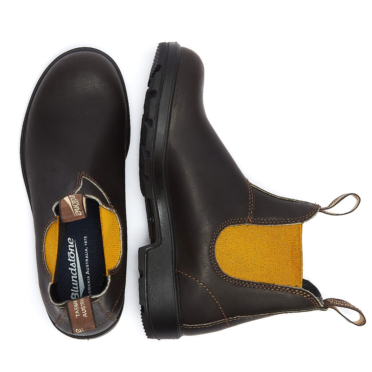 Blundstone Originals 1919 Womens Brown / Mustard Boots