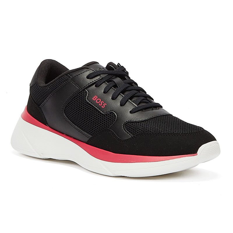 BOSS Dean Runn Womens Black Trainers