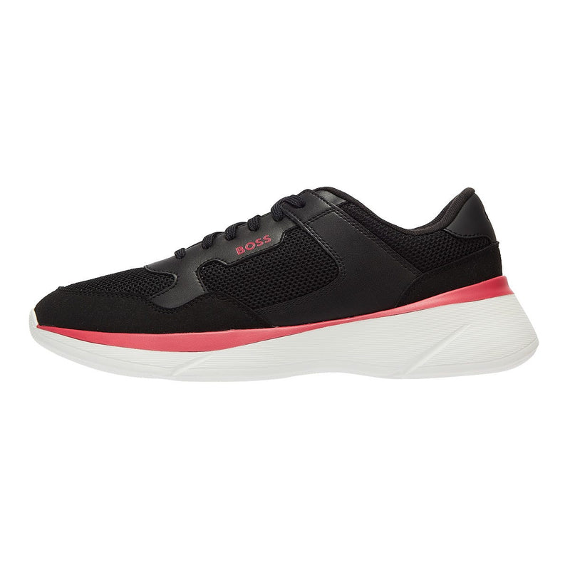 BOSS Dean Runn Womens Black Trainers