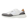 BOSS Dean Runn Memx Mens Open White Trainers